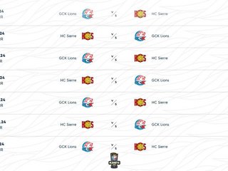 GCK Lions: Spielplan Playoff-Viertelfinal