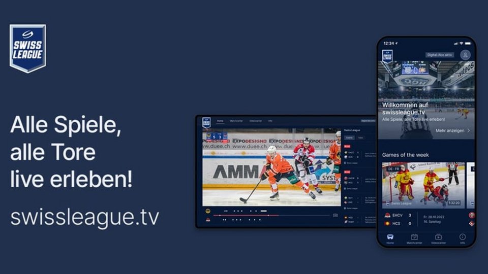 Swiss League startet mit swissleague.tv in die neue Saison