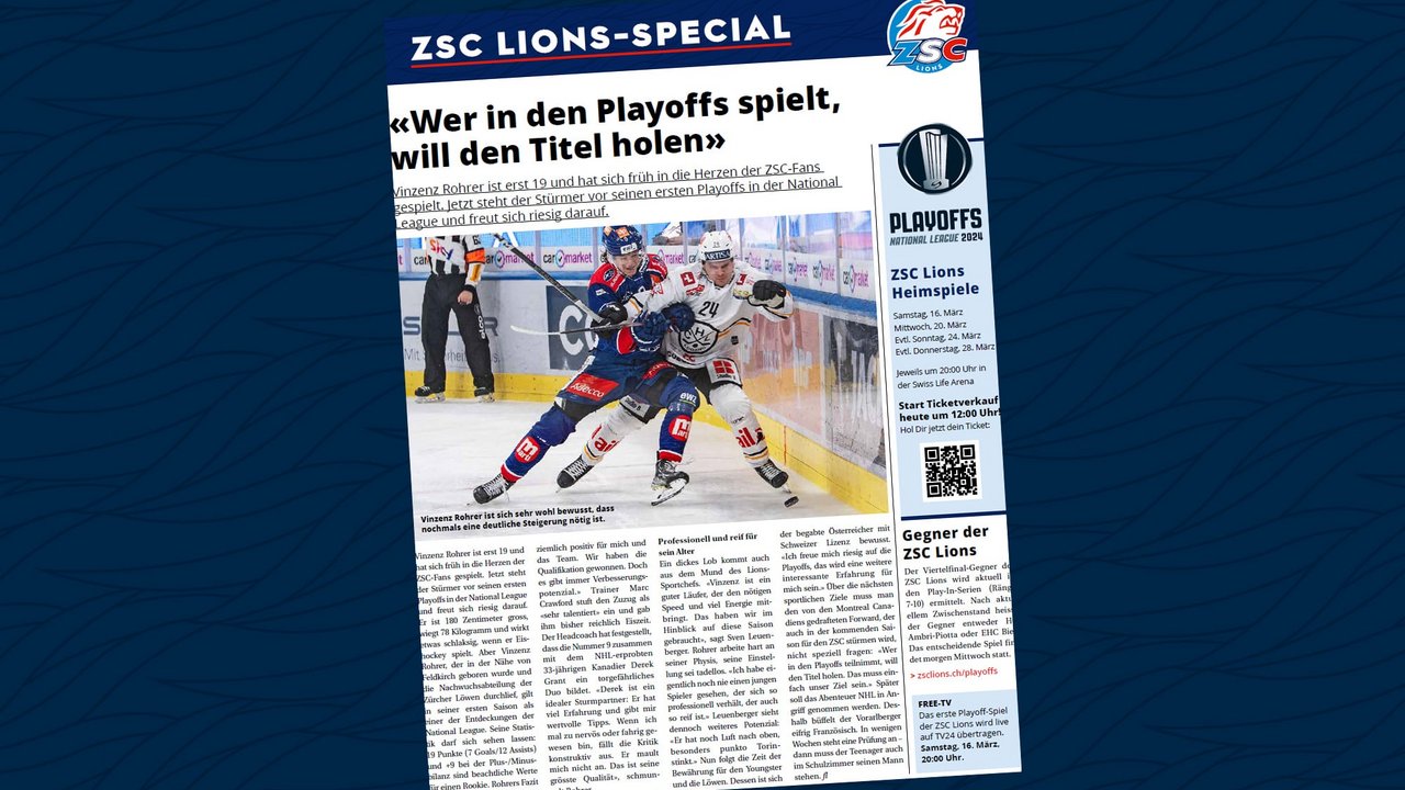 ZSC Lions Playoff-Special 2024