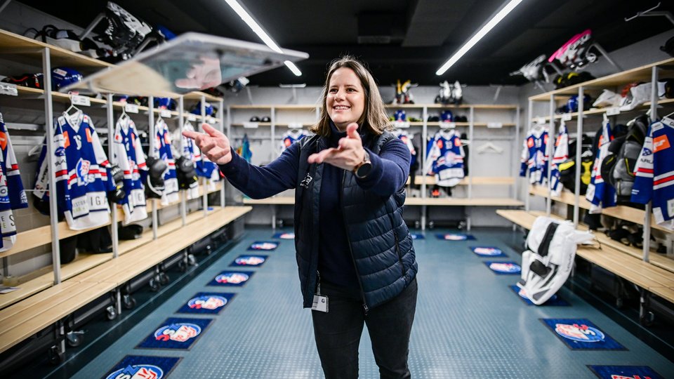 Neue Homebase der Frauen: Rundgang mit GM Christine Meier