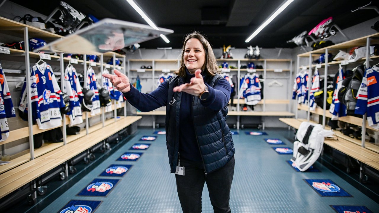 Neue Homebase der Frauen: Rundgang mit GM Christine Meier