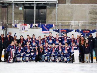 Frauen: Die GCK Lions gewinnen die Silbermedaille