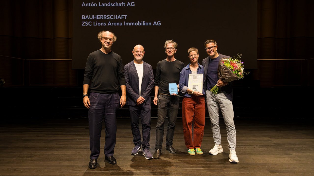 Architekturpreis Zürich 2025: Swiss Life Arena gewinnt Publikumspreis