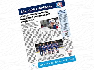 Jetzt online: ZSC Lions-Special vor dem Saisonstart