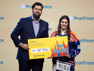 Sinja Leemann erspielt 18'750 Franken für den Nachwuchs