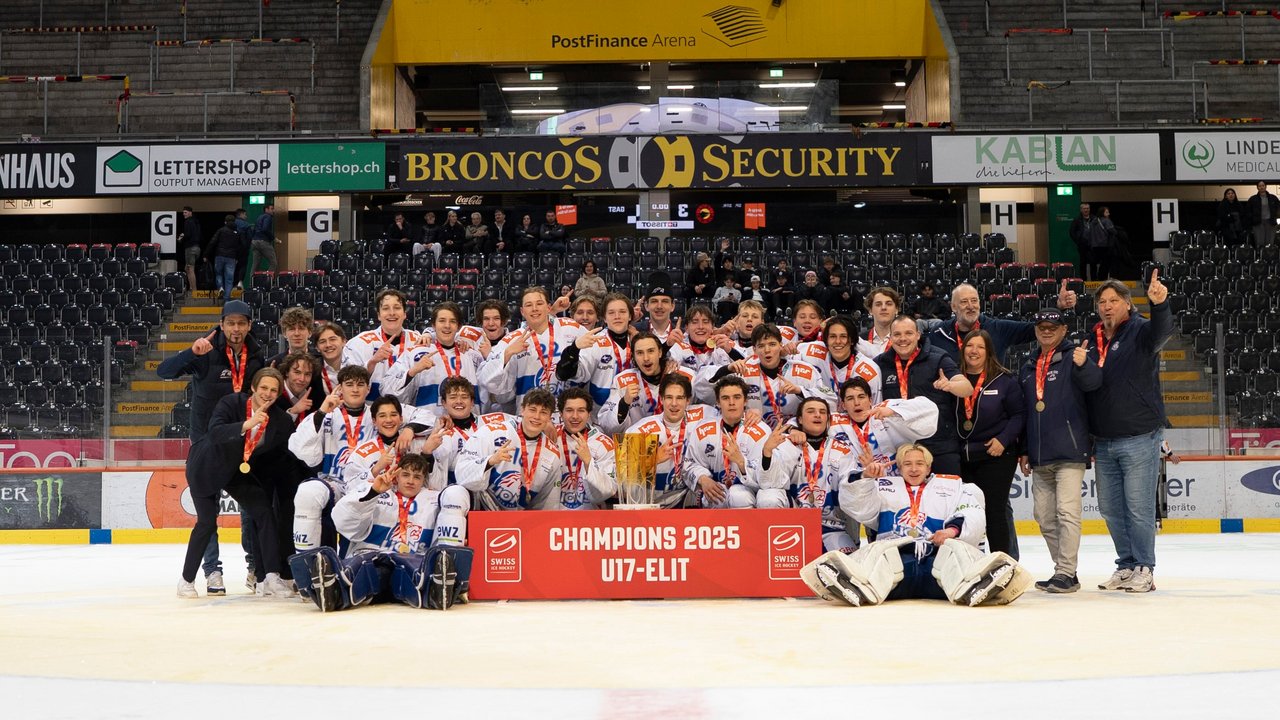 Lions U17-Elit ist Schweizermeister!