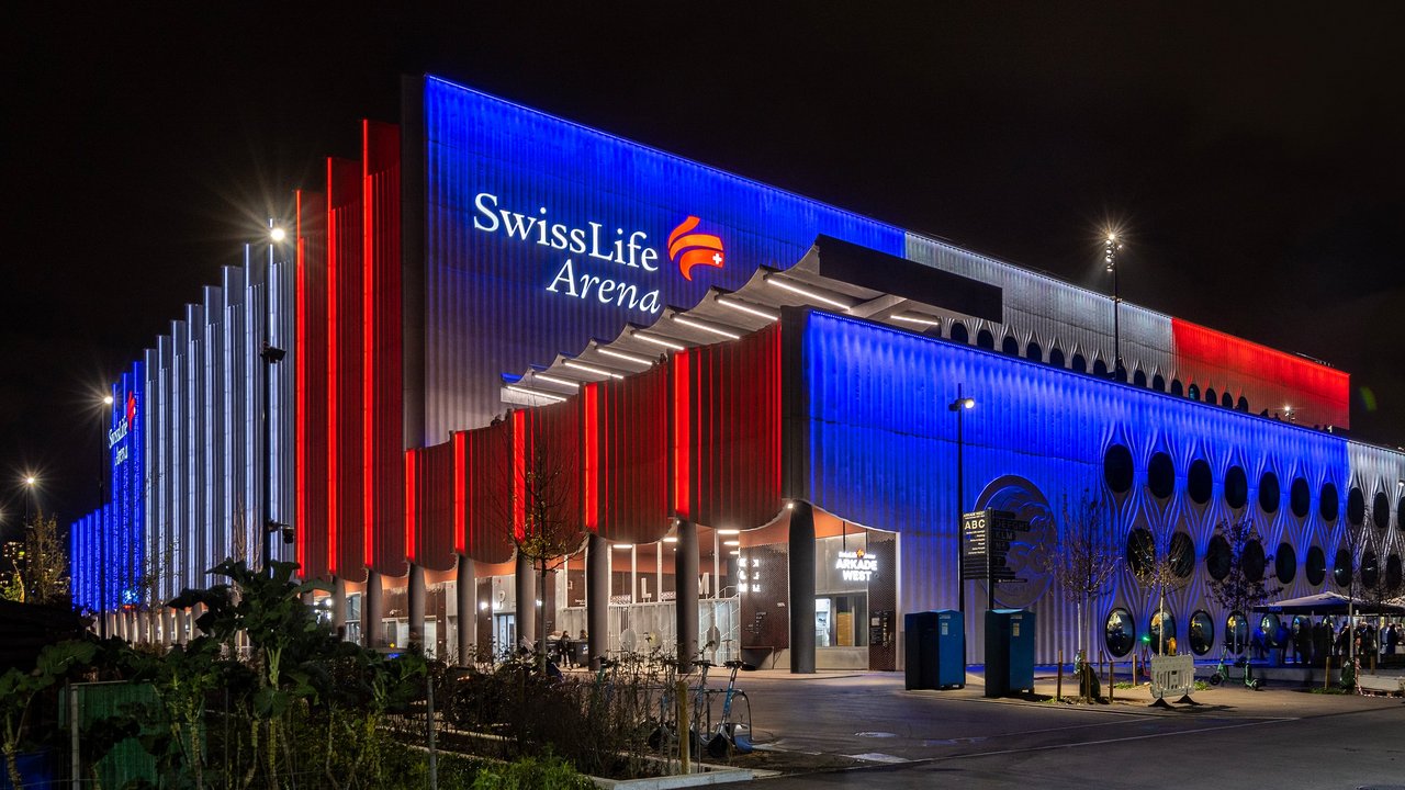 Glänzende Aussichten: Swiss Life Arena ist für den Swiss Location Award 2025 nominiert