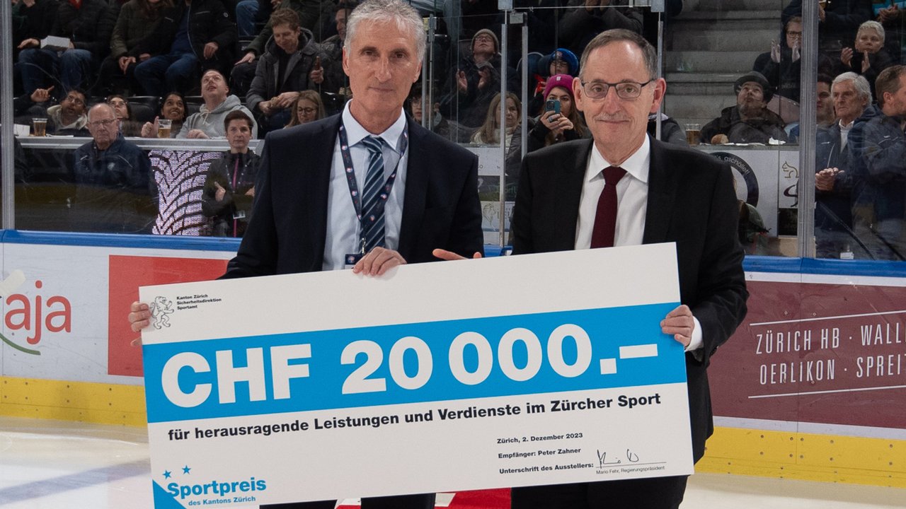 «Sportpreis 2023 des Kantons Zürich» geht an Peter Zahner