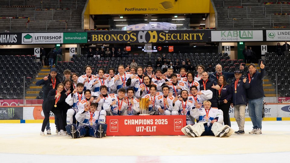 Lions U17-Elit ist Schweizermeister!