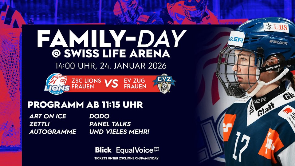 Family-Day 2026 für Kinder, Eltern und Fans: 24. Januar 2026