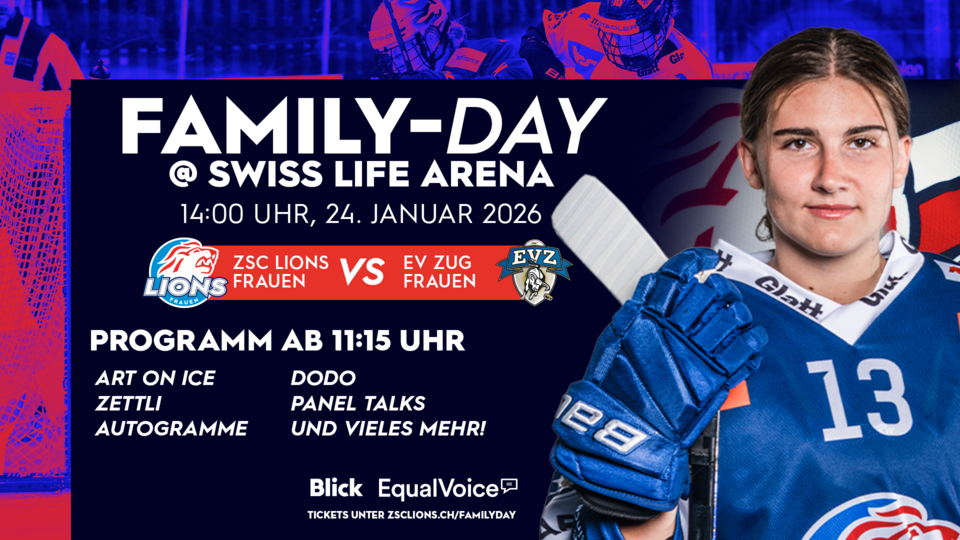 Family-Day 2026 für Kinder, Eltern und Fans: 24. Januar 2026