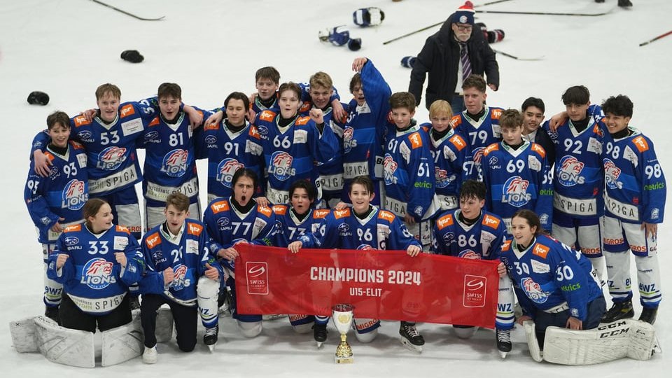 Lions U15-Elit ist Schweizermeister!
