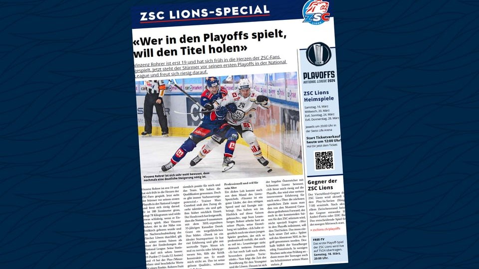 ZSC Lions Playoff-Special 2024