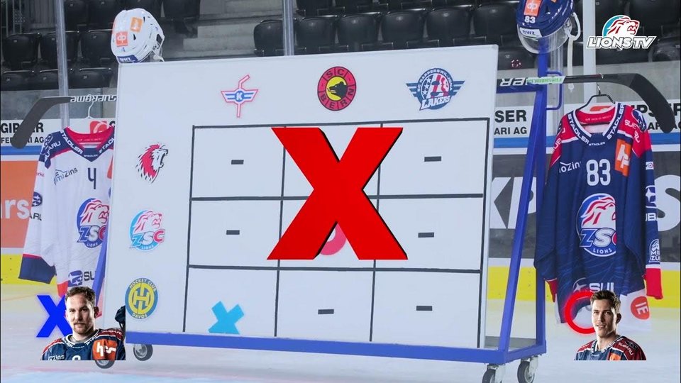 Hockey Tic-Tac-Toe: Yannick Weber vs. Reto Schäppi