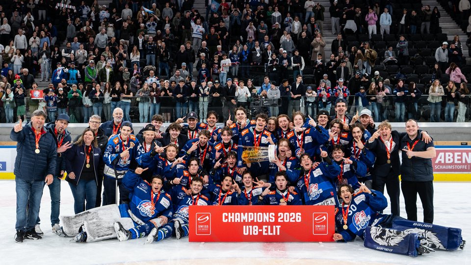 Lions U18-Elit ist Schweizermeister!