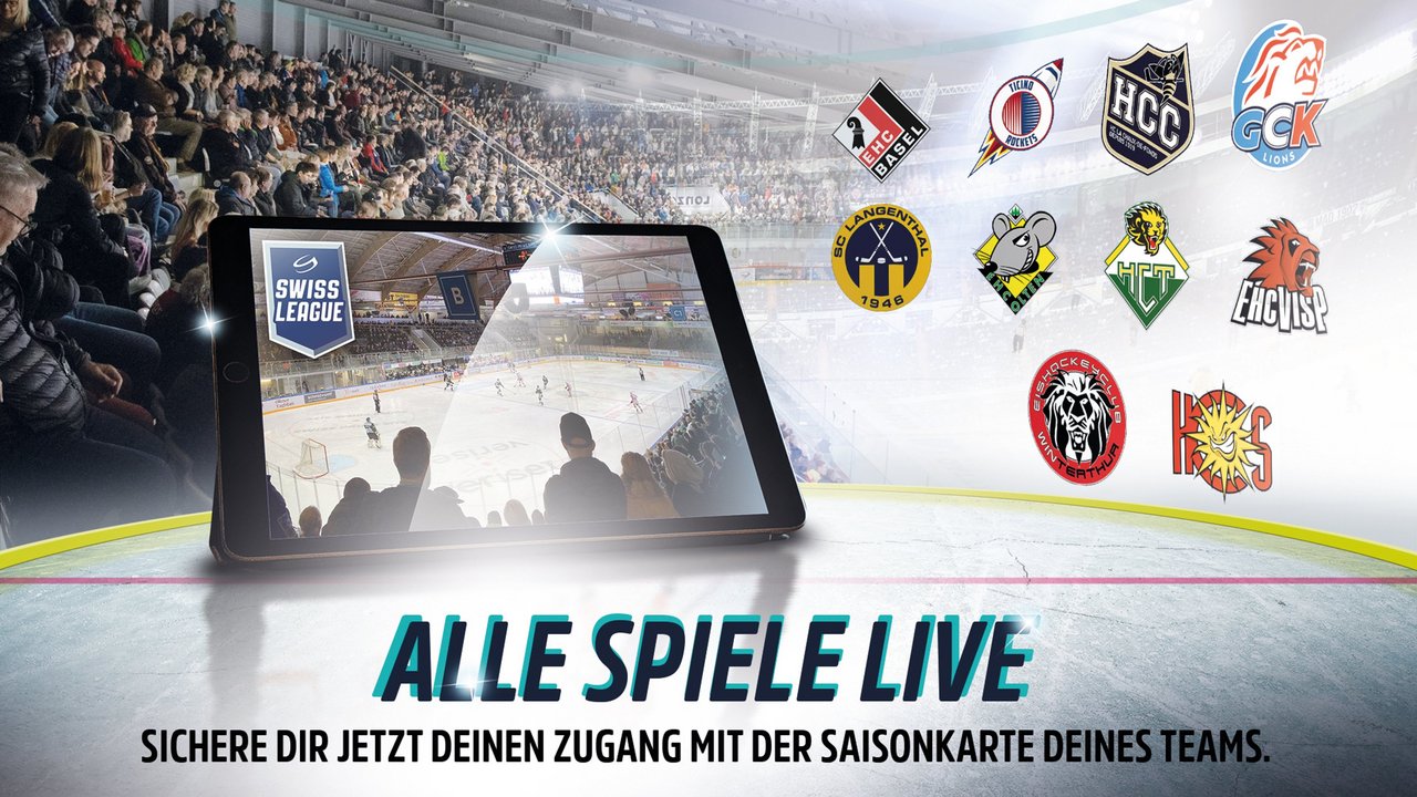 Die Swiss League Spiele live und exklusiv ZSC Lions