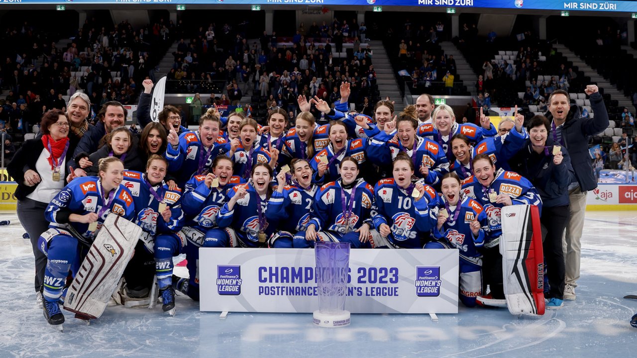 ZSC Lions Frauen sind Schweizermeister 2023