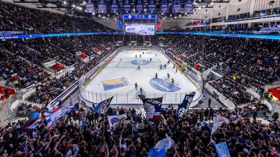 Zuschauerzahlen: Schweiz an der Spitze von Europa, ZSC Lions mit neuem Rekord