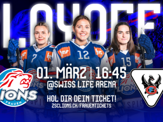 Hol Dir Dein Playoff-Ticket der Frauen