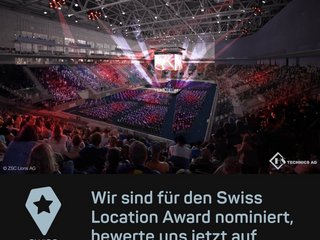 Nominiert für den Swiss Location Award