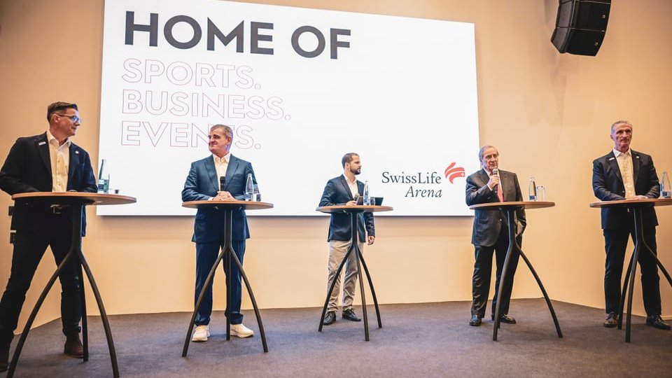 Swiss Life Arena-Talk: Walter Frey, Peter Spuhler, Peter Zahner & Bruno Vollmer