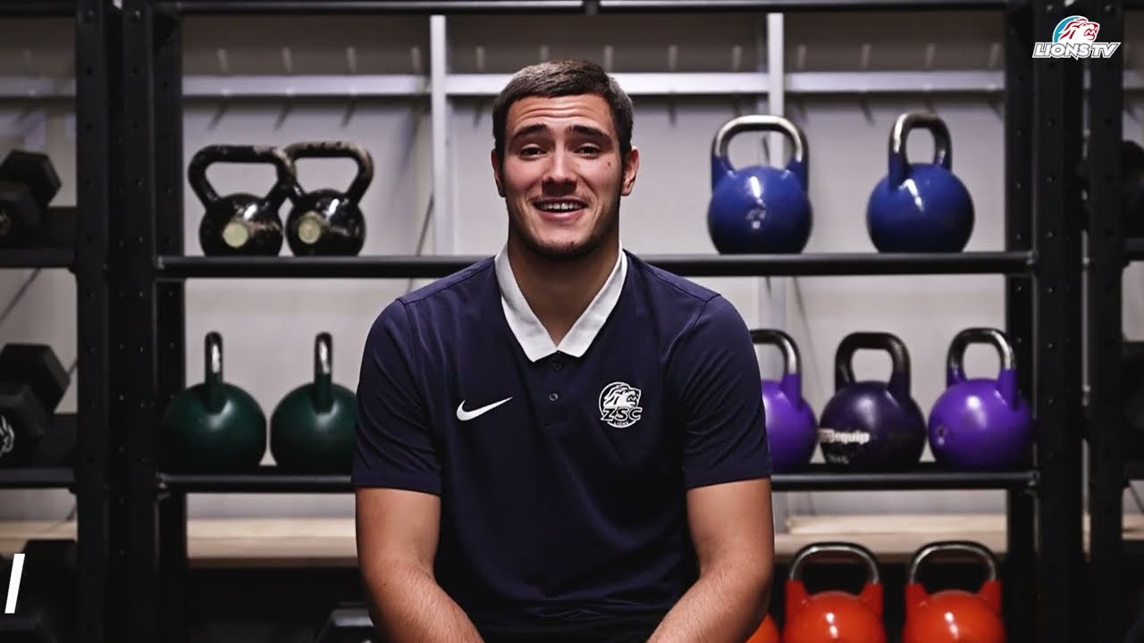 Sneak a Peek Enzo Guebey im Gym ZSC Lions