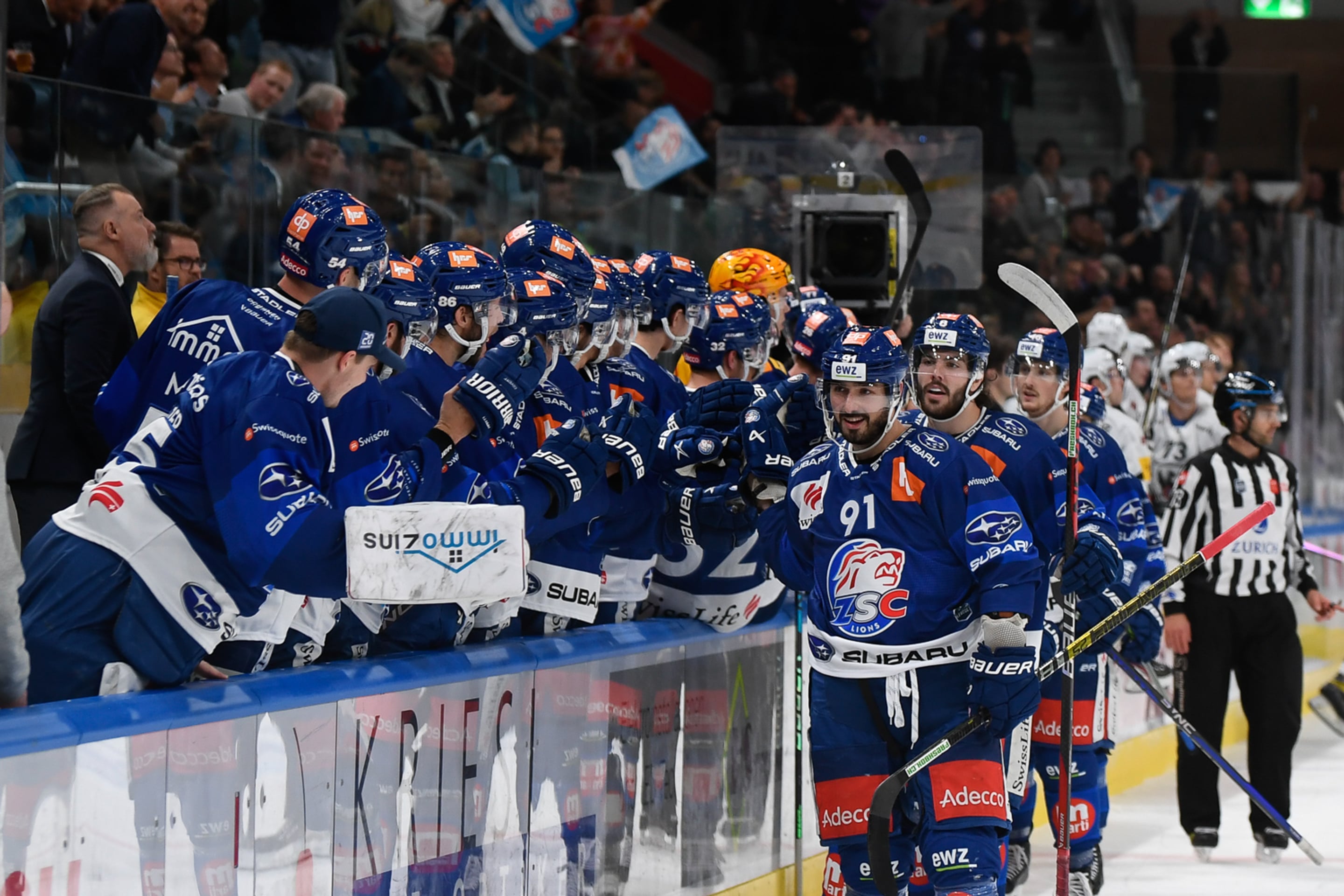 Emotionale Premiere Die Lions Gewinnen Den Home Opener ZSC Lions